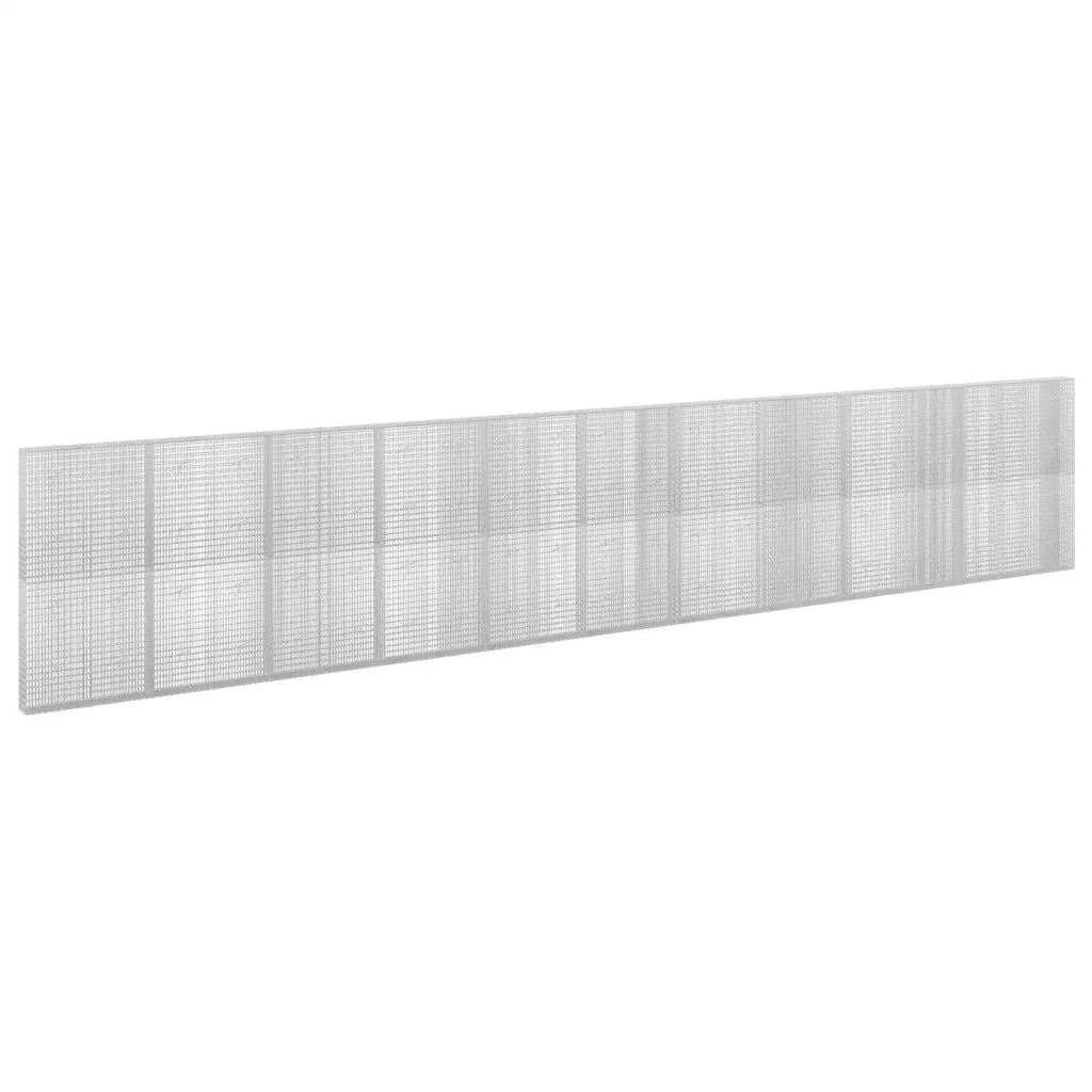 Gabione con filo da 3,5 mm e rete da 5x2,5 cm 1100x20x200 cm 3461728