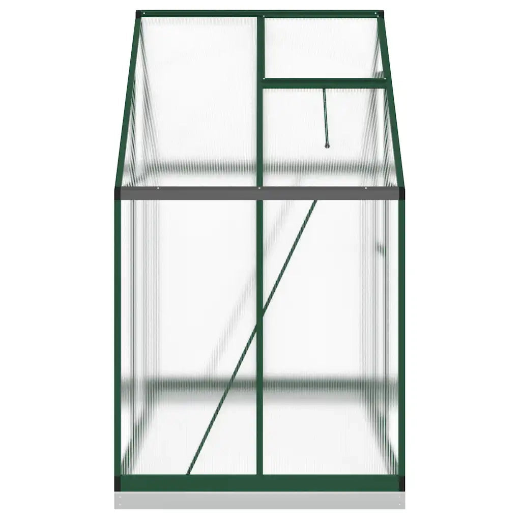 Telaio Serra con Base Verde 169x114x202 cm in Alluminio 4005826