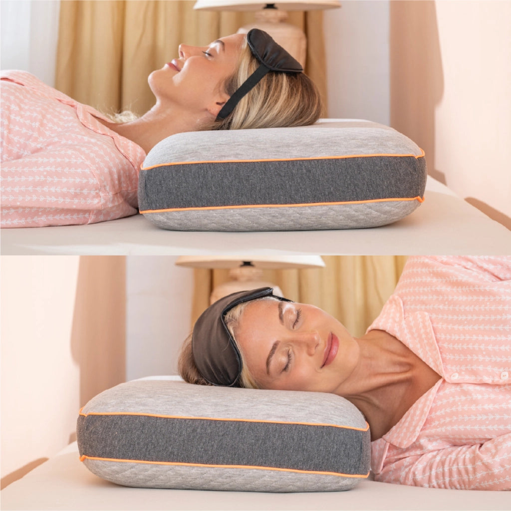 Cuscino Memory Foam 60x40x12 cm – Guanciale a Saponetta Ortopedico Traspirante, Disponibile Soffice, Medio o Rigido, Supporto Comfort per Testa e Collo, Federa Sfoderabile Lavabile Rigido