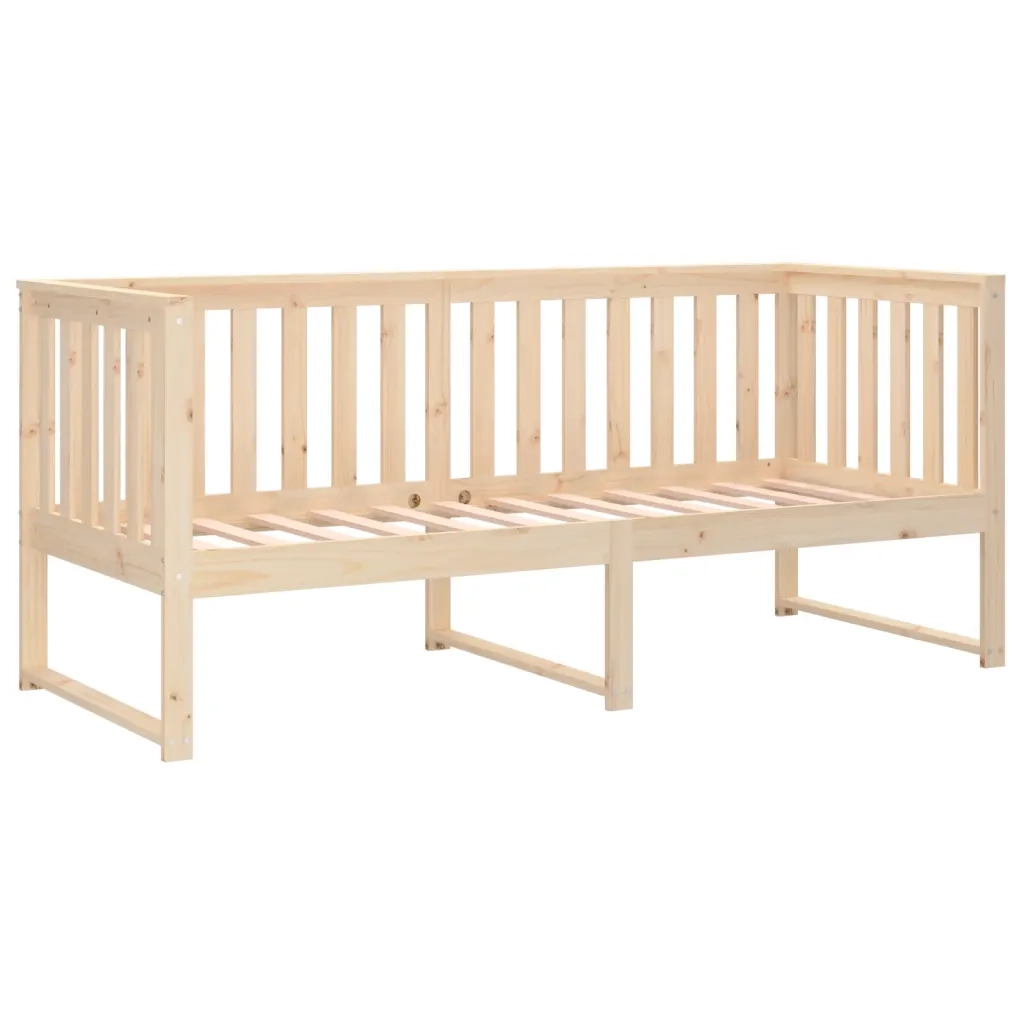 Dormeuse senza Materasso 80x200 cm in Legno Massello di Pino