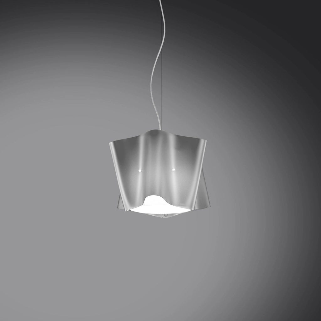 Sospensione Silver in Metallo Cromato Cm. 25 x 25h