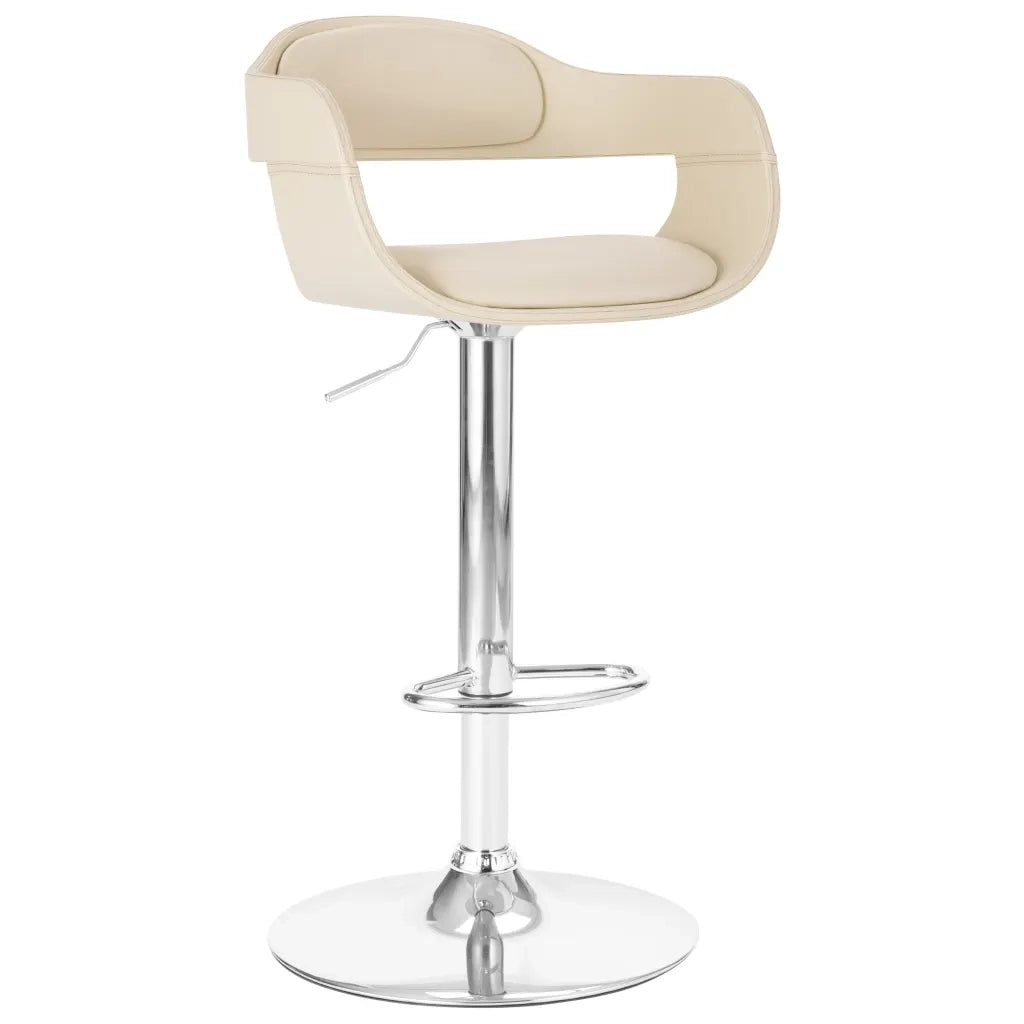 Sgabello da Bar Bianco in Similpelle cod mxl 66951