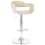 Sgabello da Bar Bianco in Similpelle cod mxl 66951