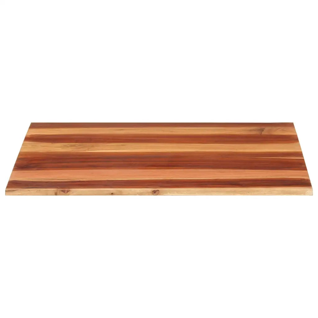 Piano Tavolo in Legno Massello di Acacia 15-16 mm 70x70 cm 285984