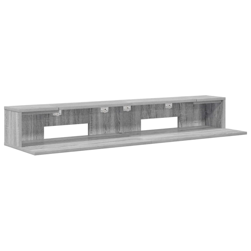 Scrivania studio Sonoma grigio 152 x 36 x 19,5 cm 8006697