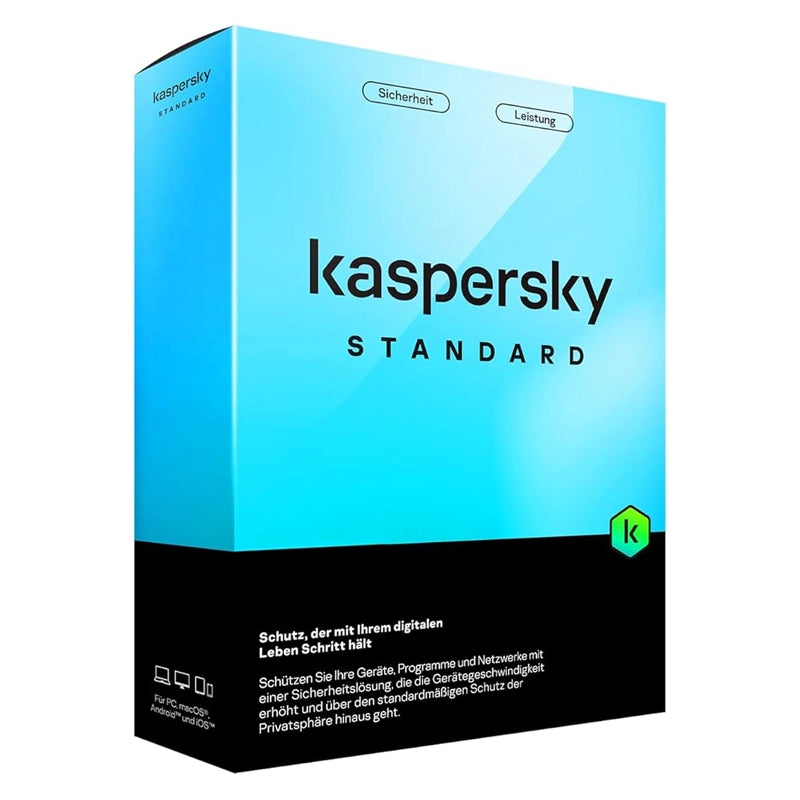 KASPERSKY STANDARD - SOFTWARE SICUREZZA 1 DEVICE / 1Y - SUPERSLIMBOX (KL1041T5AFS-SSB)