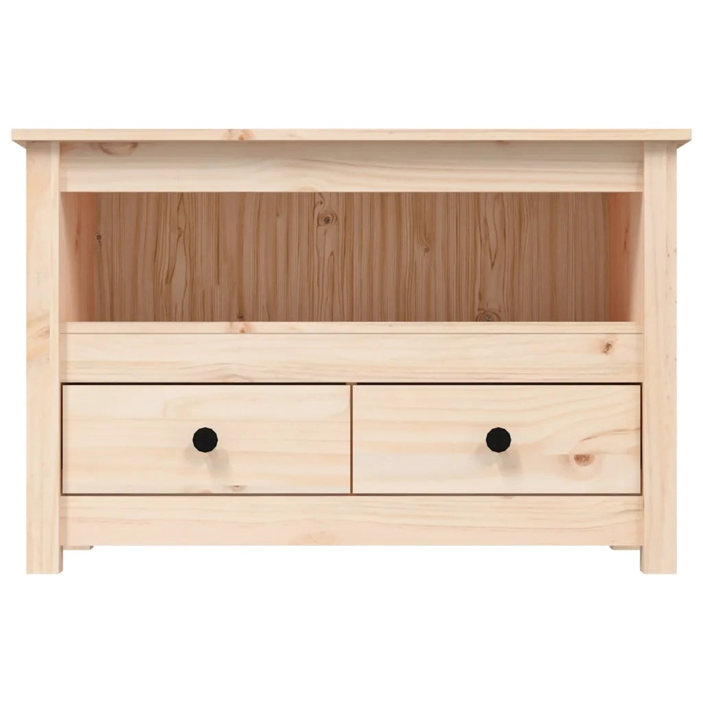 Mobile Porta TV 79x35x52 cm in Legno Massello di Pino cod mxl 20635
