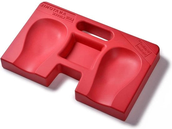 Protezione Ginocchio Padrino Anatomico Ergonomico Rosso 250 x 420 x 50 mm