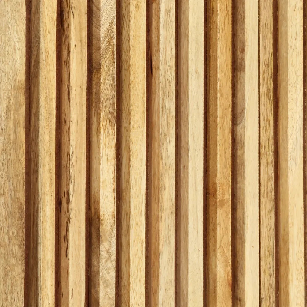 Credenza | Madia | Buffet da pranzo | Armadio da pranzo con 2 Ante 55x35x70 cm in Legno Massello di Mango
