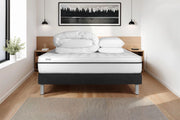 Pacchetto letto completo - Materasso 160x200cm + Box spring con doghe (kit) + 2 cuscini + Piumino - Vital Spa