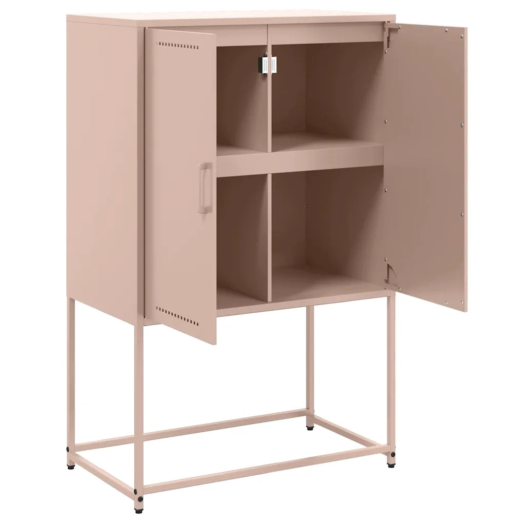 Credenza Rosa 68,5x38,5x107 cm in Acciaio 846507