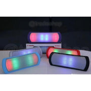 Trade Shop - Speaker Cassa Bluetooth Fm Tf Usb Vivavoce Smartphone Tablet Ricaricabile Led -