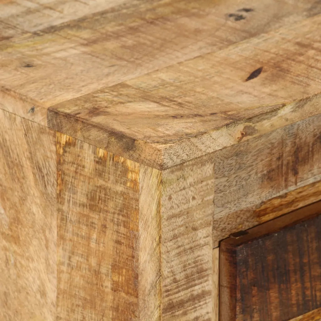Cassettiera 60x33x75 cm in Legno Massello di Mango