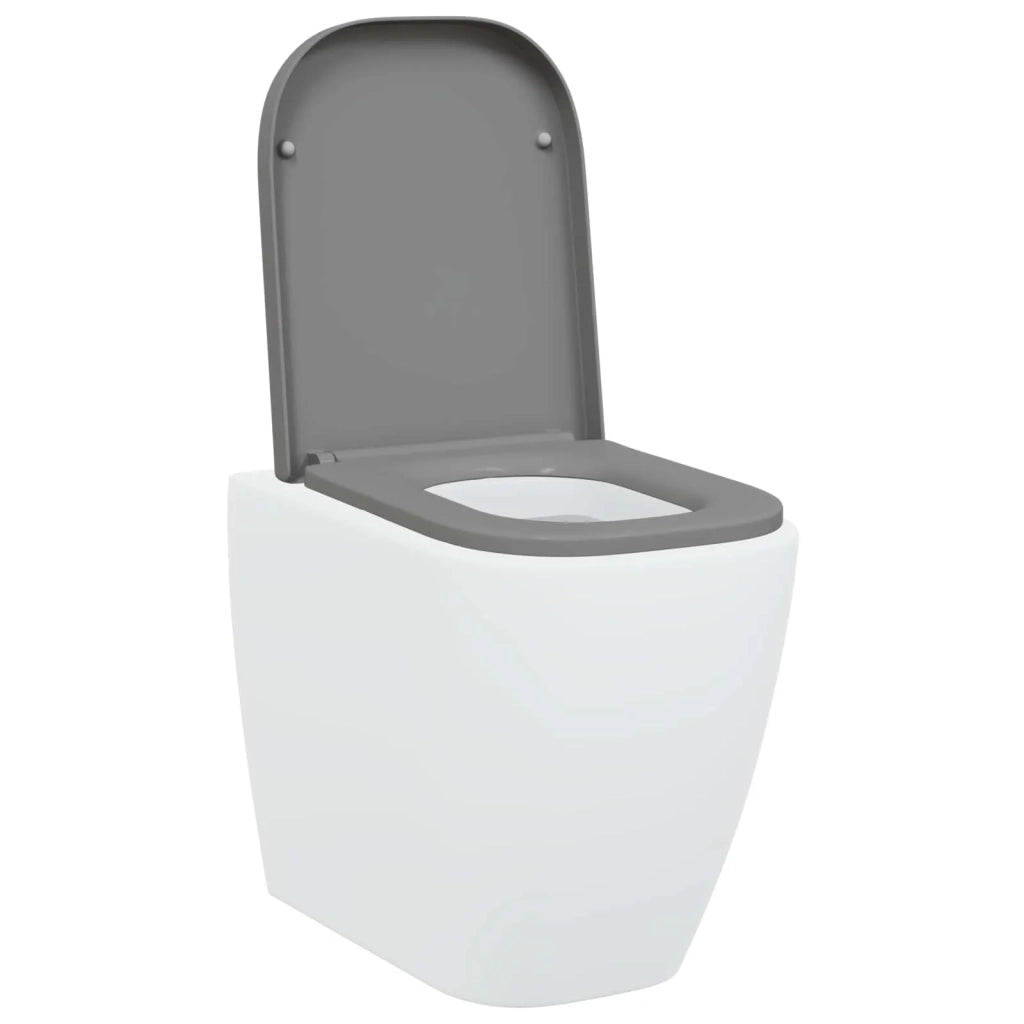Sedile del WC Grigio 47,5 x 35 x 3,6 cm Duroplast 42002359