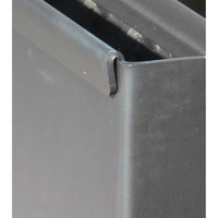 Barbecue a Legna con Griglia in Ferro Cromato Famur BK 8 Eco