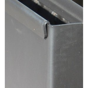 Barbecue a Legna con Griglia in Ferro Cromato Famur BK 8 Eco