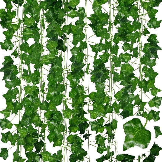 Slingers di Ficus Artificiale - 6 Pack 210cm - Nepranken Realistici per Interno e Esterno