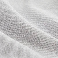 Divano Moderno a 4 Posti in Tessuto di Lino con Tasche sui Braccioli e 4 Cuscini Lombari, Adatto per Soggiorno e Ufficio, 264x83x87 cm, Grigio