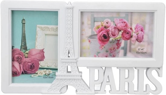 Supporto Fotografico in Plastica 10x15 cm - Decorativo - Tavolo - Cornice - Stabile - Materiale Duraturo - Album Fotografico