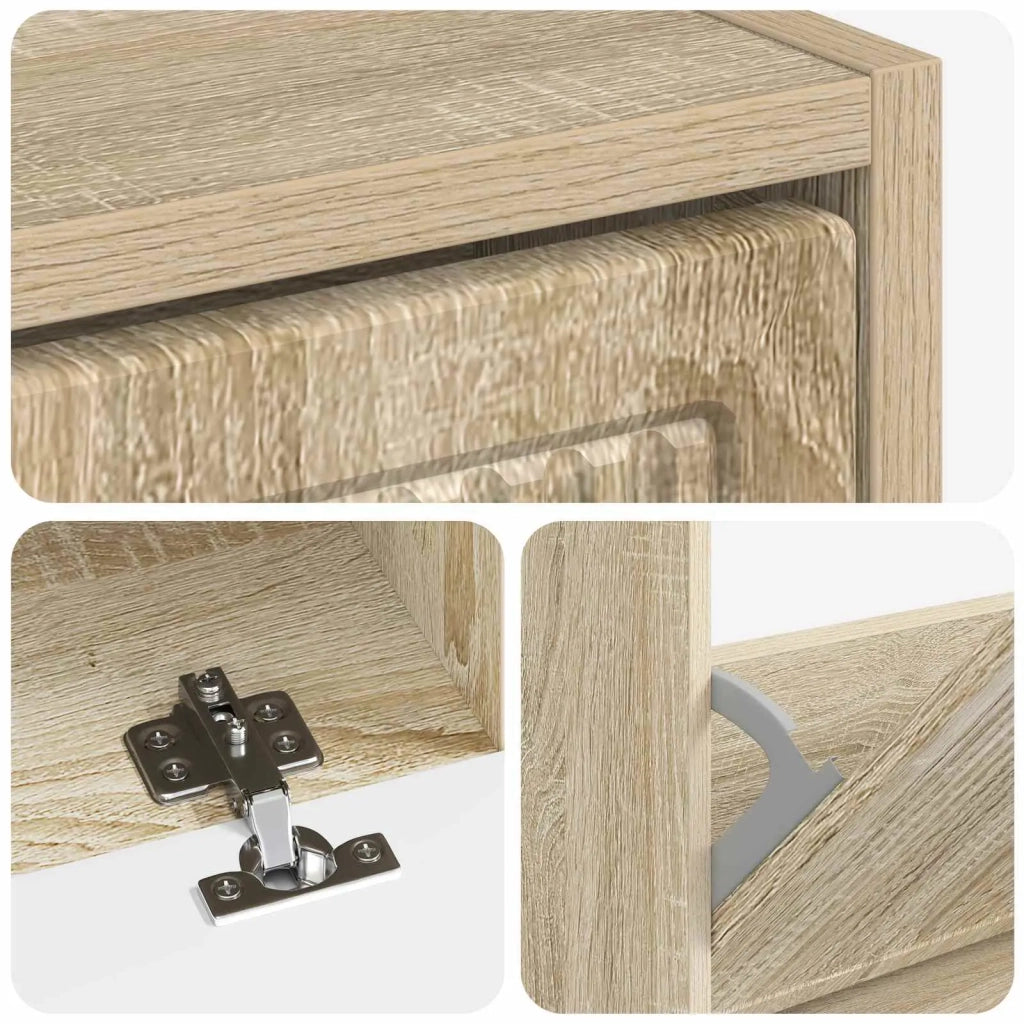Mobile per scarpe EDE 78 x 24 x 103 cm Legno ingegnerizzato 895997