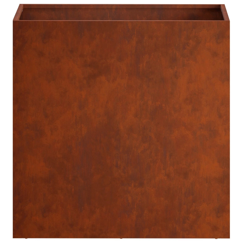 Vaso da giardino Ruggine 50 x 30 x 50 cm Acciaio Corten 8005538
