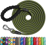 Cintura di sicurezza per cani da 3 m a 30 m per tutte le razze con maniglia imbottita