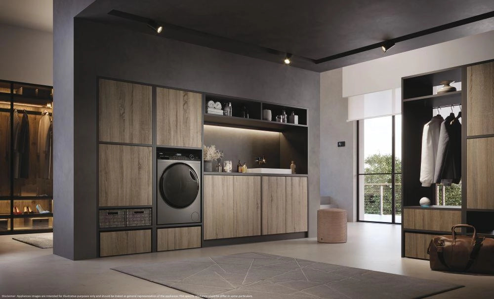 Haier I-Pro Series 5 HW80-B14959S8U1 lavatrice Caricamento frontale 8 kg 1400 Giri/min Antracite
