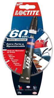12pz loctite adesivo universale 60 secondi 20g cod:ferx.92066