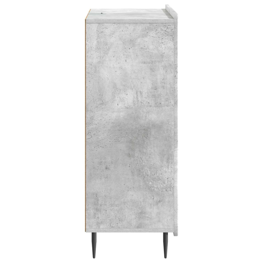 Credenza con cassetto Grigio Cemento 66 x 34,5 x 91,5 cm 894398