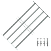 Grate per Finestre Regolabili 4 Barre Trasversali 700-1050 mm cod mxl 76398