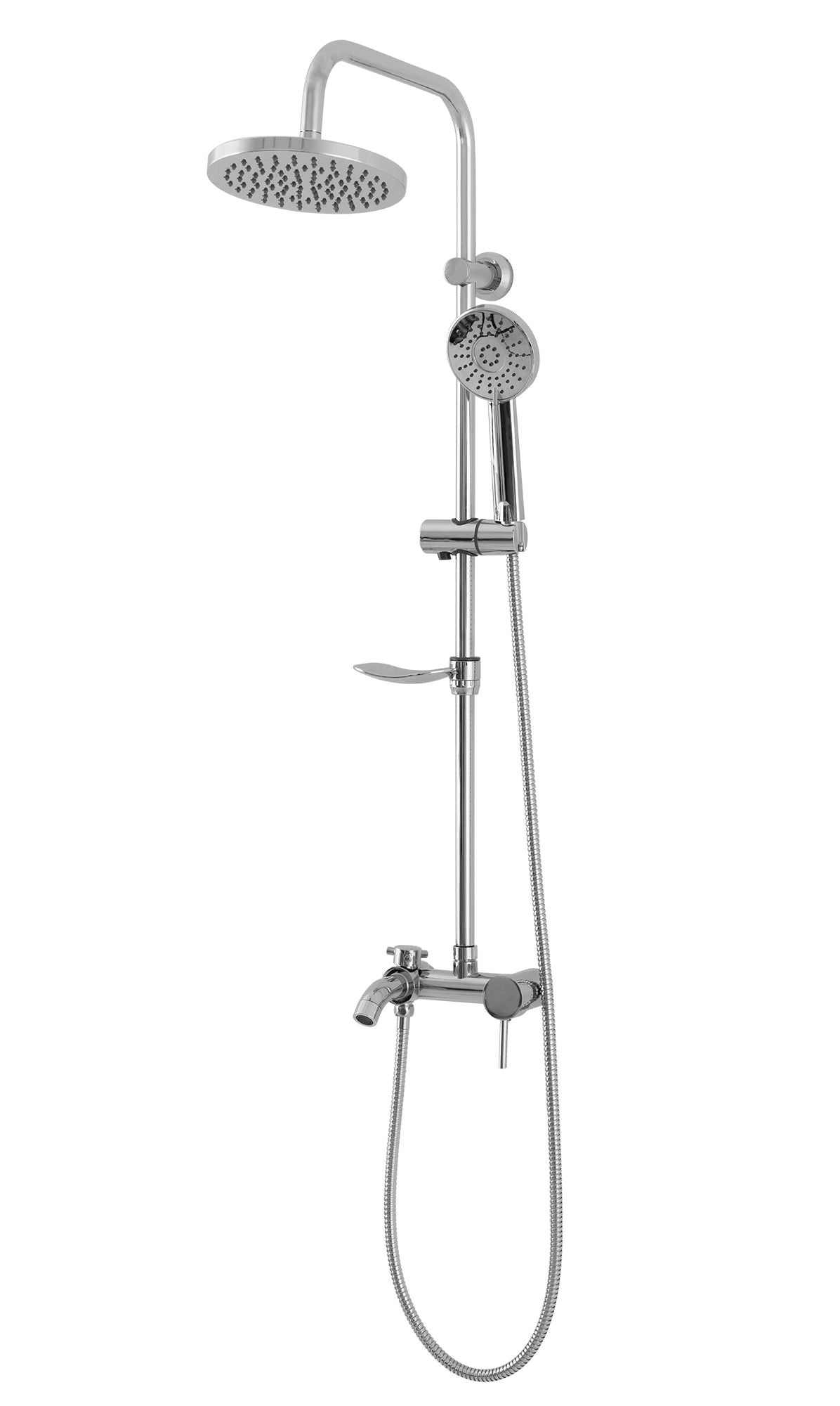 Set Doccia Da Incasso Luis Chrome