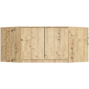 Sopralzo per armadio AKORD S100 Quercia Artisan 100 cm 2 ante 100x50x55 cm