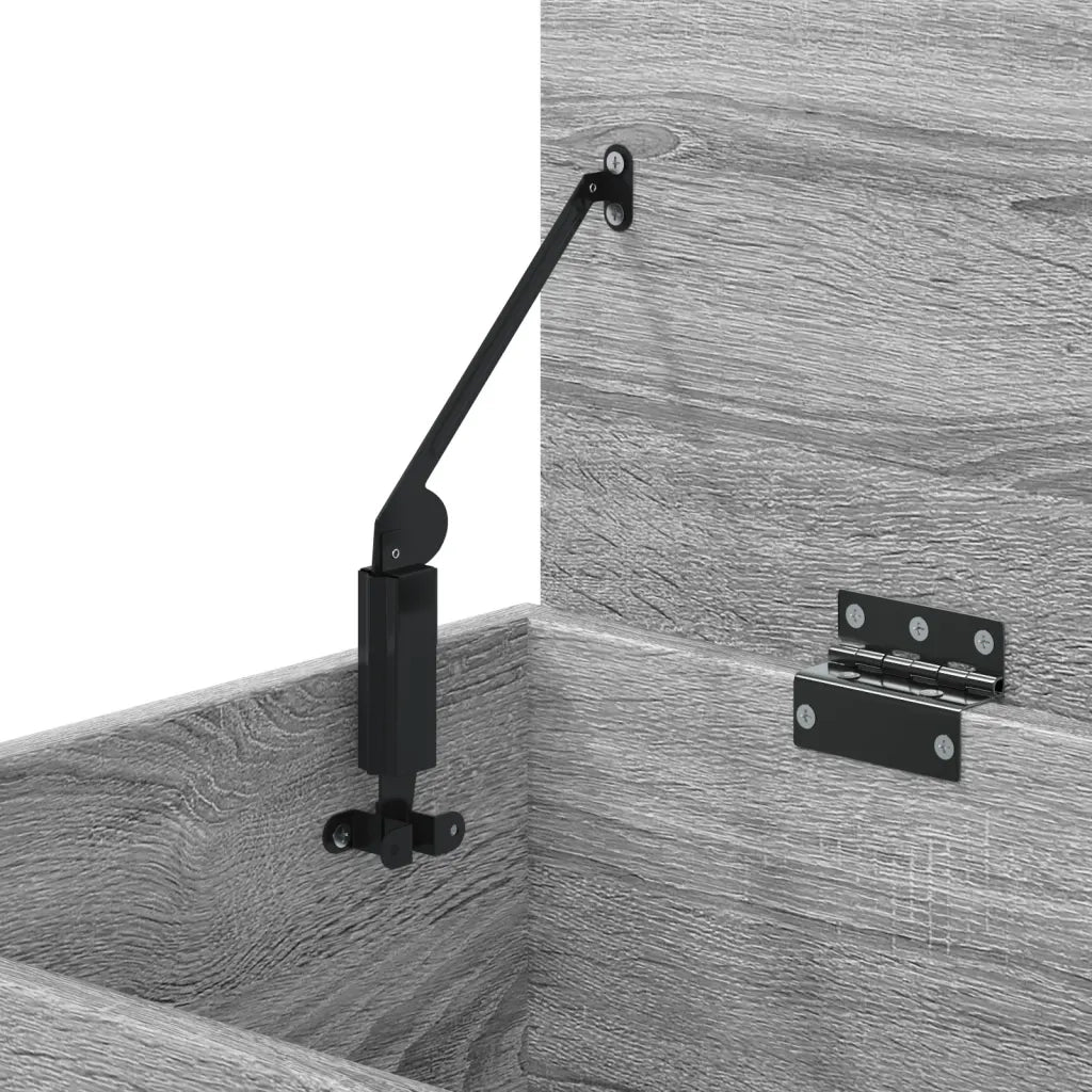 Cassapanca Grigio Sonoma 84x42x46 cm in Legno Ingegnerizzato 815193