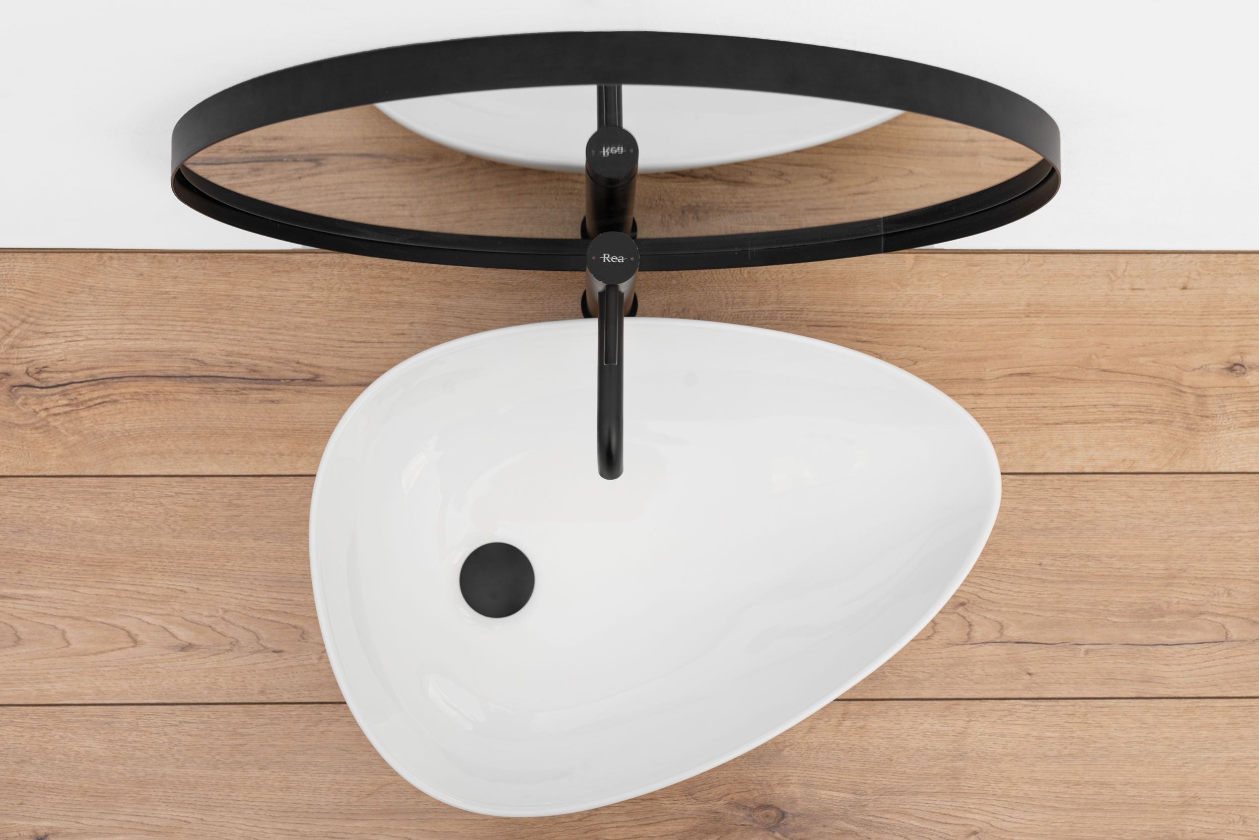 Lavabo Da Appoggio Rea Greta 55