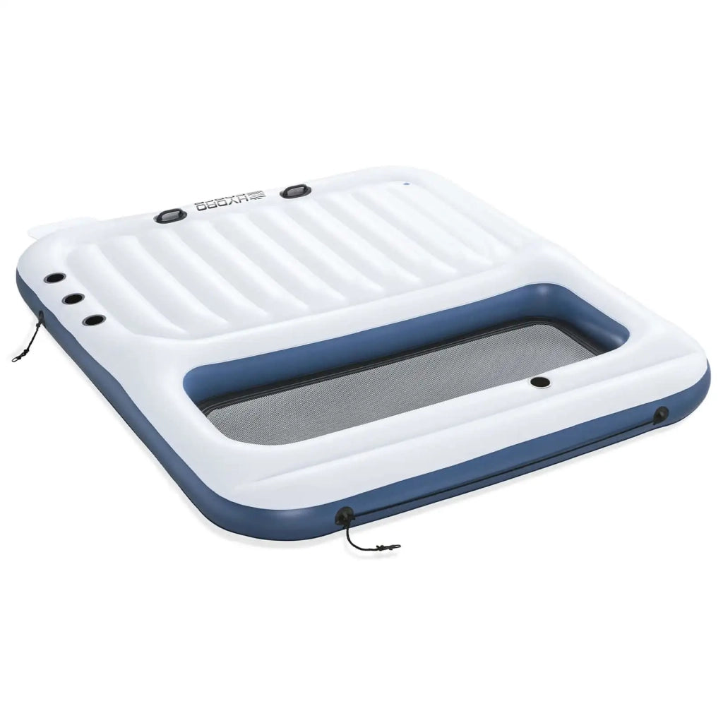 Bestway Isola galleggiante Hydro-Force 2 pcs Bianco e Blu PVC 42035721
