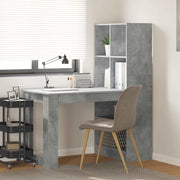 Scrivania Grigio cemento Legno ingegnerizzato 122 x 67 x 145 cm 3337260