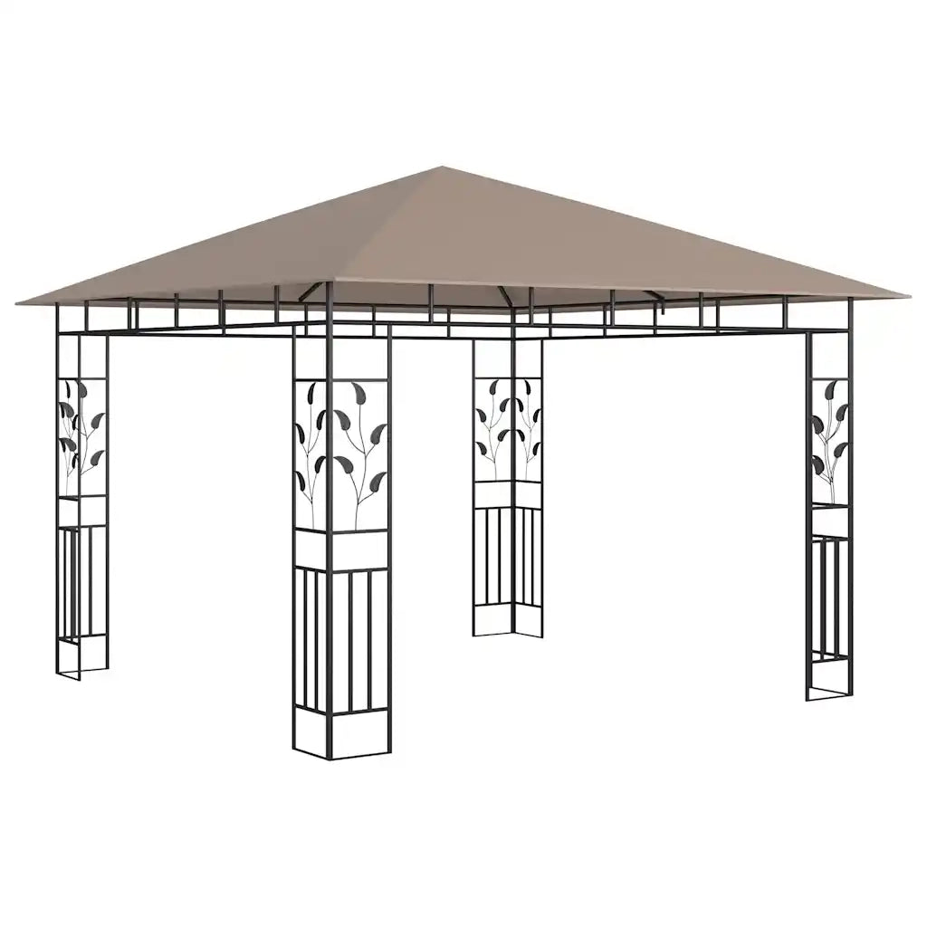 Gazebo con Zanzariera 3x3x2,73 m Talpa 180 g/mÂ² cod mxl 60222