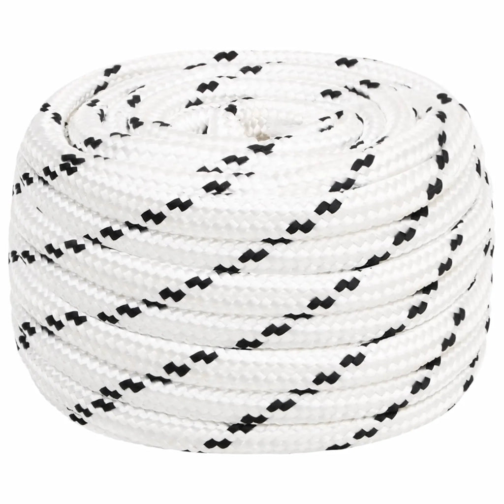 Corda multiuso 20 mm 25 m Bianco Poliestere 3473456