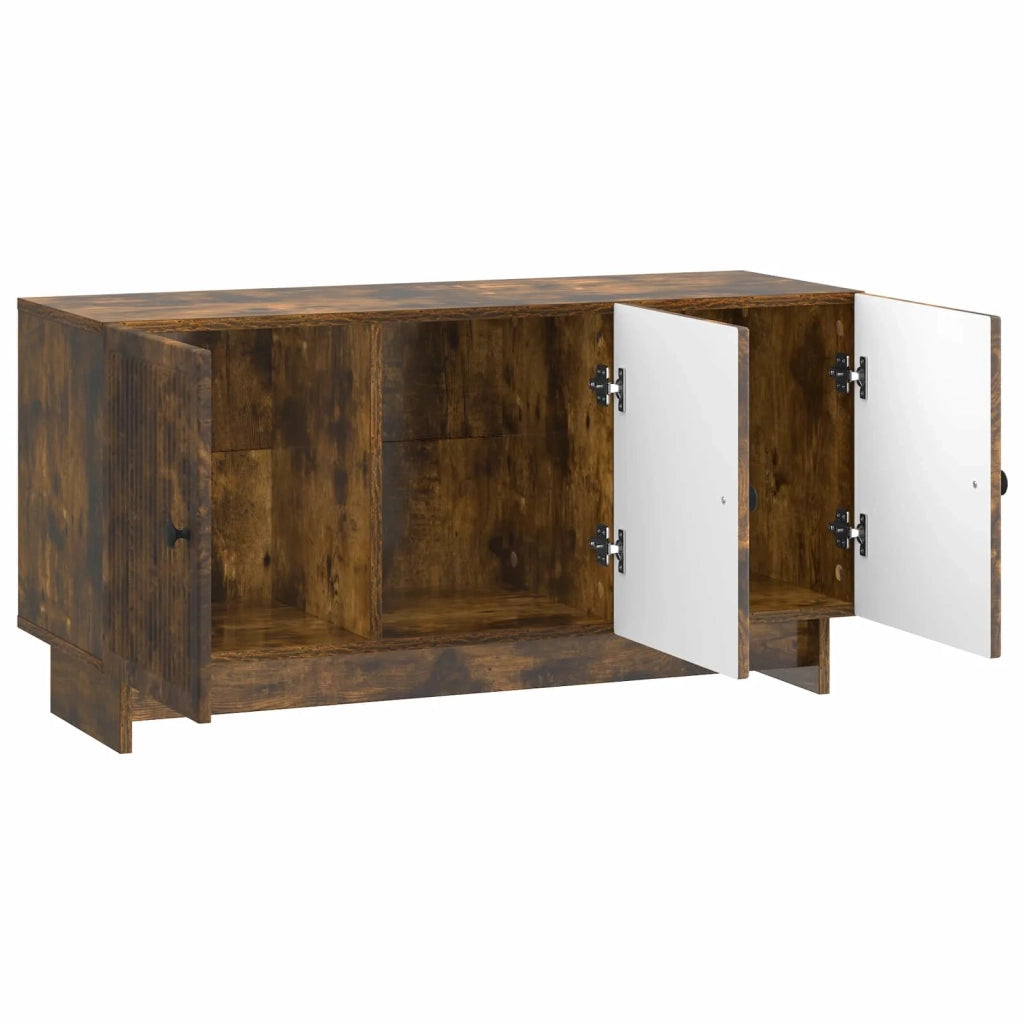 Mobile TV 99 x 34,5 x 50 cm Rovere Fumo Legno ingegnerizzato 894030