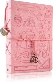 Album Fotografico in Pelle Album di Foto con 60 Pagine Nere per Regali di Natale, Compleanno, Anniversario, Matrimonio, Festa di Famiglia