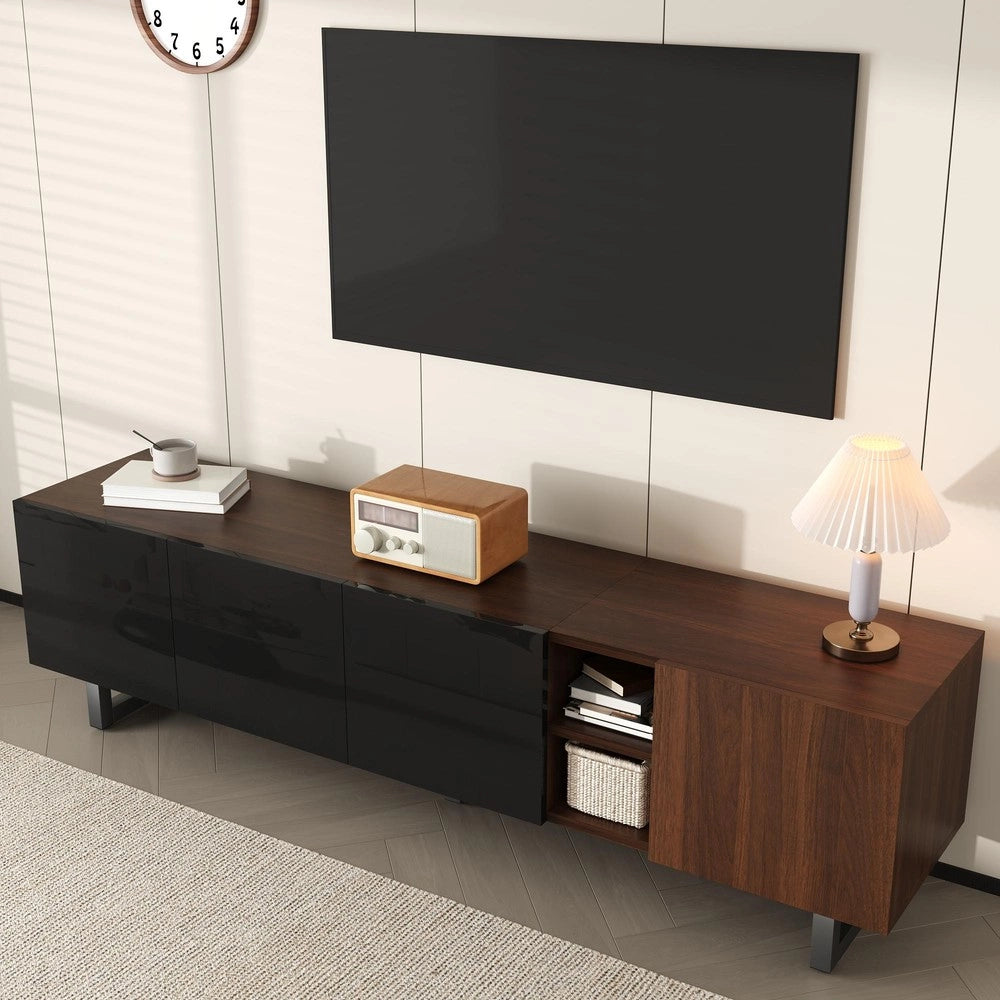 Mobile TV 4 Ante ¨C Xylo ¨C Legno Vintage 180x38x50 cm