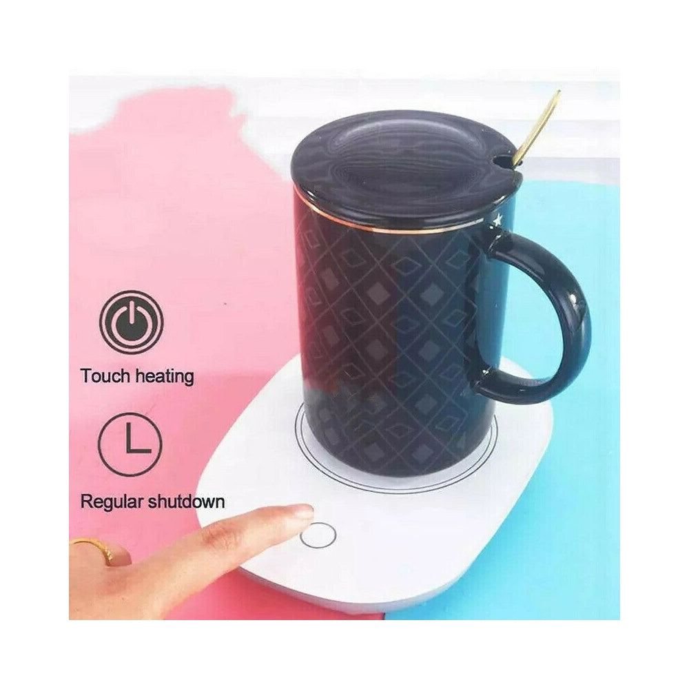 Trade Shop - Scalda Tazza Elettrico Bevande Tè Caffè Latte Portatile Calore Casa Ufficio 220v -