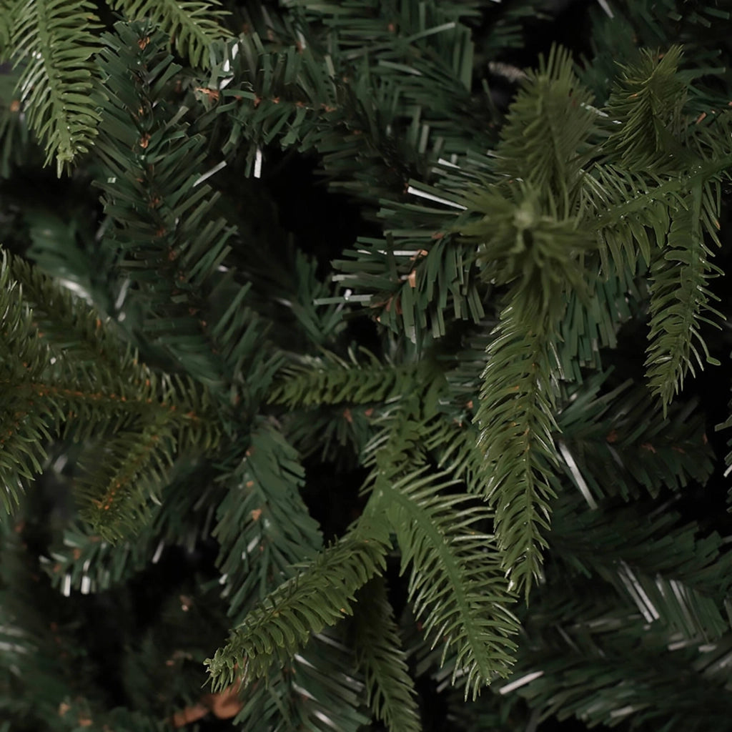 Albero di Natale Jingle Bell, Albero artificiale extra folto, Albero effetto reale in PVC, 850 rami, Altezza cm 150