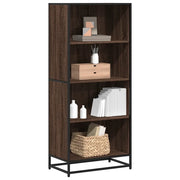Libreria Rovere Marrone 60x35x139 cm in Truciolato 3300844