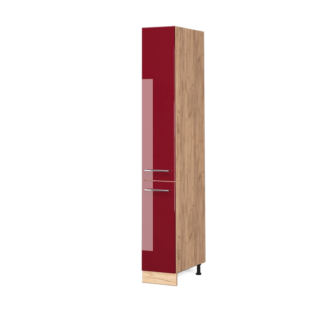 Vicco Armadio da farmacia Rosso bordeaux lucido 30 cm