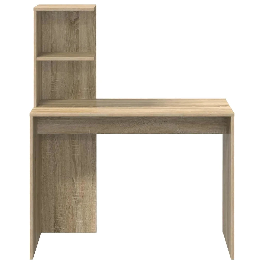 Scrivania rovere sonoma 102 x 50 x 124 cm Legno multistrato 869356