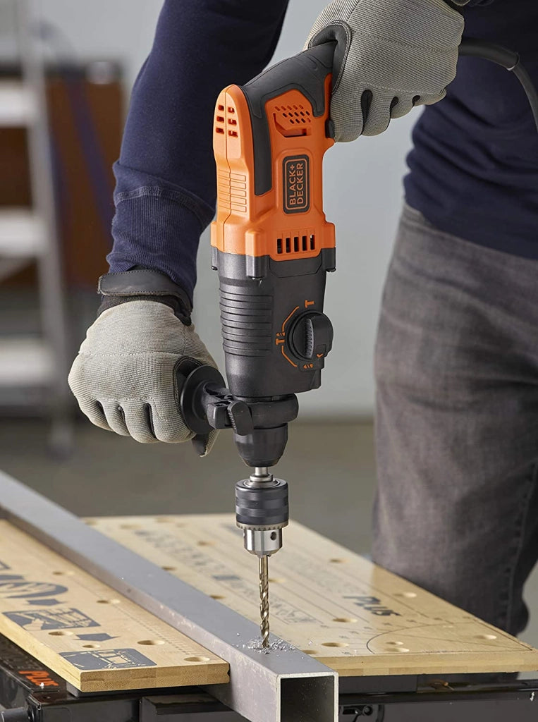 Trapano Martello Tassellatore Scalpellatore SDS 650 W Black Decker BEHS01-QS