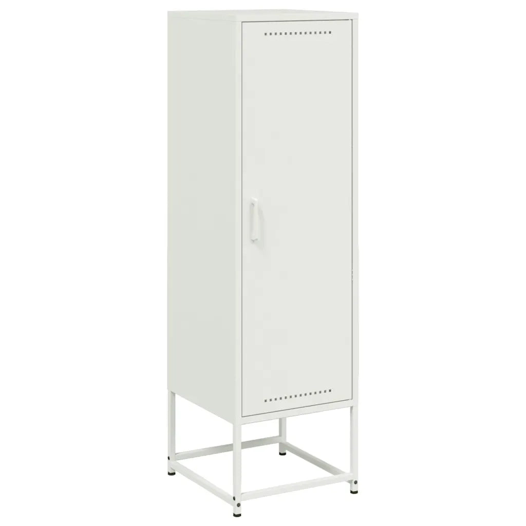 Credenza Bianca 36x39x123 cm in Acciaio