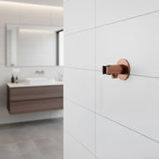 SINED Supporto a muro per doccino Levante oro rosa in acciaio inox 316L finitura oro rosa SUPPORTO-MURO-DOCCINO-LEVANTE-ORO-ROSA