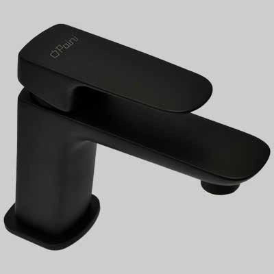 MONOCOMANDO LAVABO NOVE  Nero con scarico automatico     PAINI